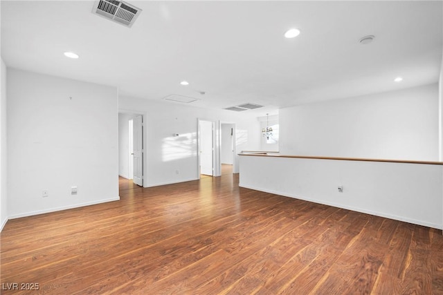4114 Jessica Marie St, North Las Vegas, NV 89032 - unfurnished room with recessed lighting, wood finished floors, and baseboards