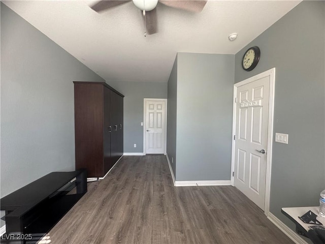 640 House Blend Ln, Henderson, NV 89052 - corridor with wood finished floors and baseboards