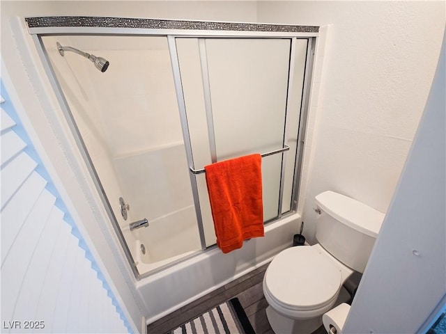 3771 Desert Marina Dr Unit 95, Laughlin, NV 89029 - bathroom with shower / bath combination with glass door and toilet