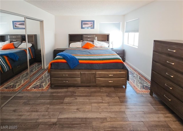 3771 Desert Marina Dr Unit 95, Laughlin, NV 89029 - bedroom featuring dark wood-type flooring