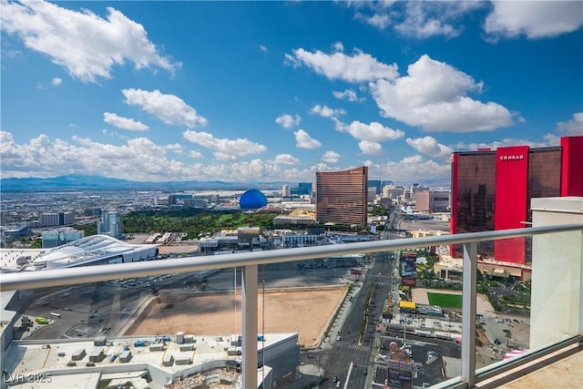 2700 S Las Vegas Blvd Unit 4305, Las Vegas, NV 89109 - balcony featuring a view of city