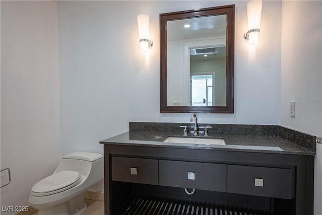 2700 S Las Vegas Blvd Unit 4305, Las Vegas, NV 89109 - half bathroom featuring vanity and toilet