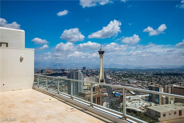 2700 S Las Vegas Blvd Unit 4305, Las Vegas, NV 89109 - balcony featuring a city view