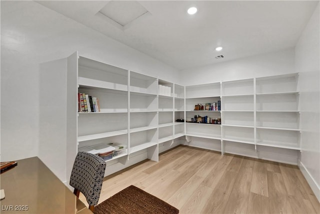 11895 Skyline Arch Ct, Las Vegas, NV 89138 - storage area featuring attic access