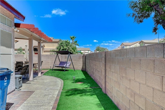 8250 Lincoln Valley St, Las Vegas, NV 89123 - view of yard featuring a patio