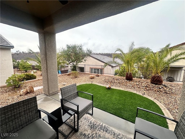 2558 Divine Sky Dr, Henderson, NV 89044 - view of patio / terrace