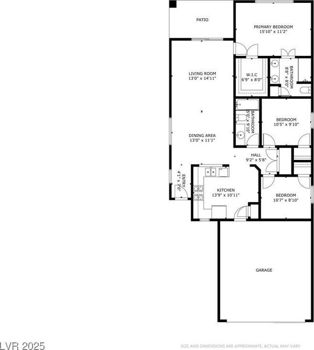 2558 Divine Sky Dr, Henderson, NV 89044 - view of room layout