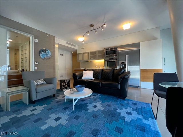 3722 Las Vegas Blvd Unit 2709, Las Vegas, NV 89158 - living area with tile patterned floors