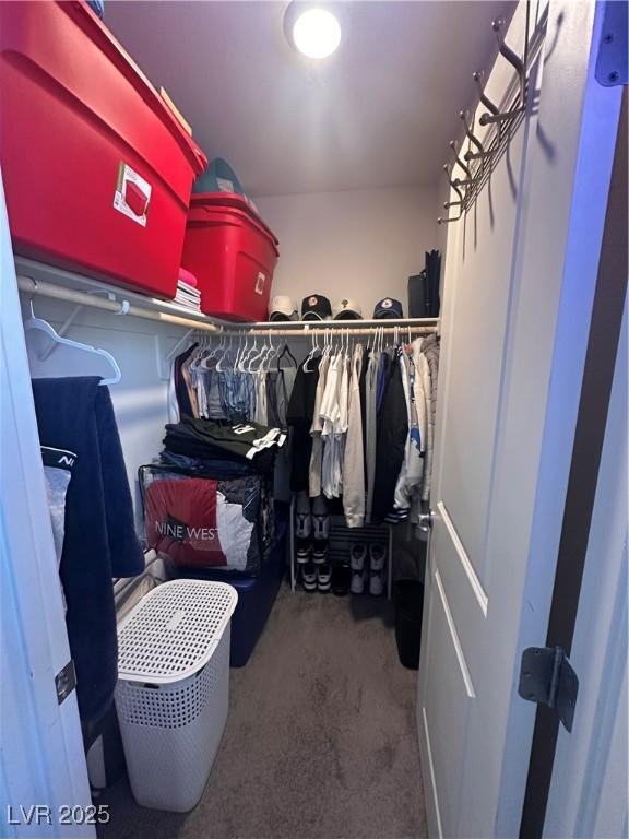 369 Stone Fly Rd, North Las Vegas, NV 89032 - spacious closet with carpet floors