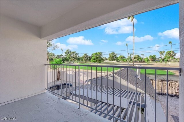2160 Pueblo Cir, Las Vegas, NV 89169 - balcony with golf course view