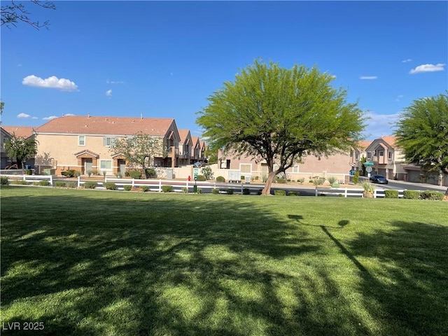 9333 Leaping Deer Pl Unit 103, Las Vegas, NV 89178 - view of green lawn with a residential view