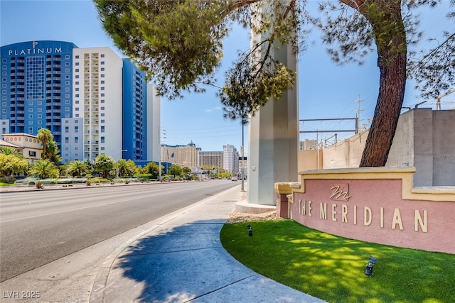 260 E Flamingo Rd Unit 228, Las Vegas, NV 89169 - view of asphalt street with sidewalks and curbs