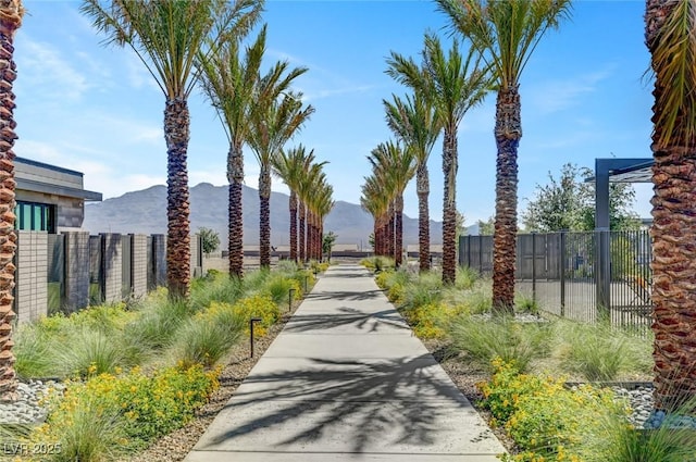 9903 Spinel Pl, Las Vegas, NV 89143 - view of home's community with a mountain view