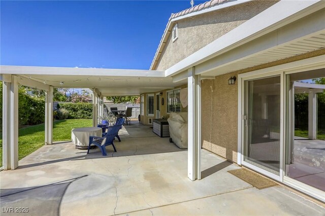 6021 Winter Meadow St, Las Vegas, NV 89130 - view of patio