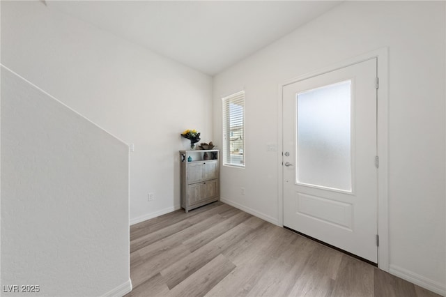 2729 Pavehawk Way, Las Vegas, NV 89156 - foyer featuring light wood-style flooring