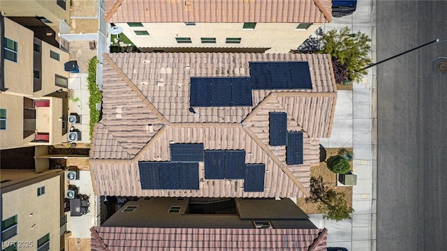 drone / aerial view