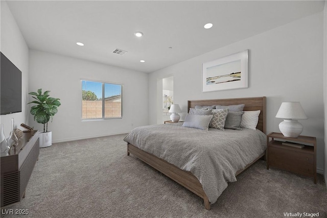 3706 Etendre Ct, Las Vegas, NV 89121 - bedroom featuring carpet, recessed lighting, and baseboards