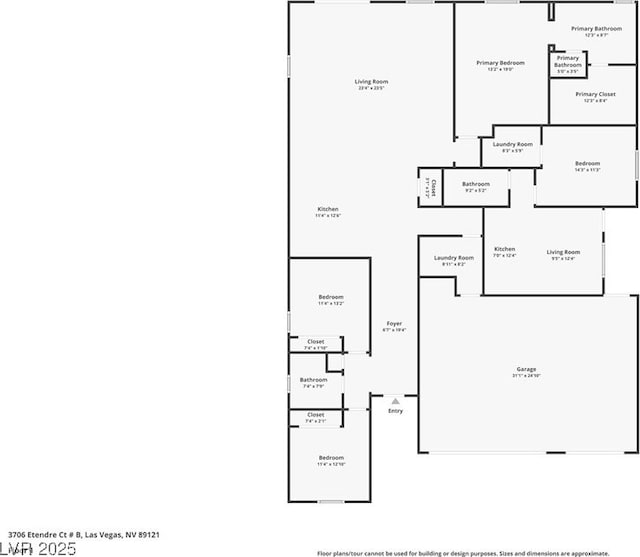 3706 Etendre Ct, Las Vegas, NV 89121 - property floor plan