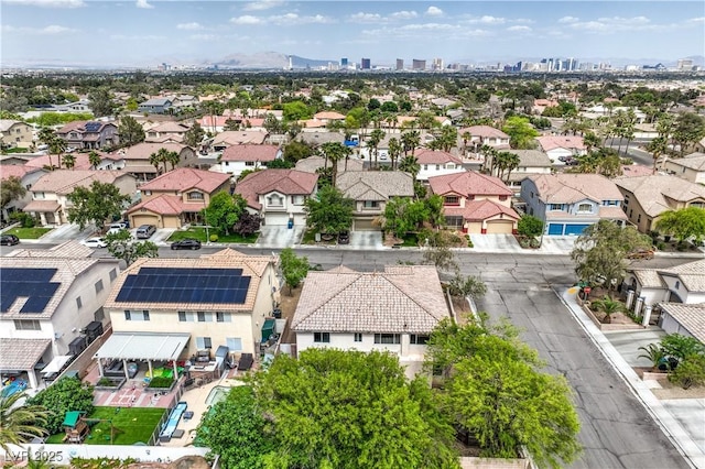 3065 Blue Monaco St, Las Vegas, NV 89117 - aerial perspective of suburban area