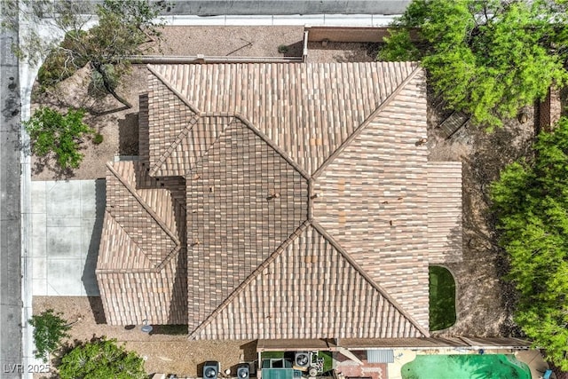 3065 Blue Monaco St, Las Vegas, NV 89117 - aerial view of property and surrounding area