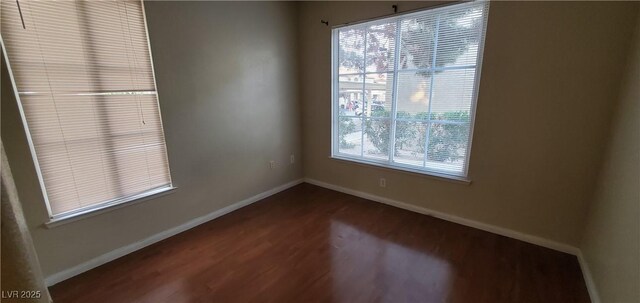 9000 Las Vegas Blvd Unit 1250, Las Vegas, NV 89123 - spare room featuring dark wood finished floors and baseboards