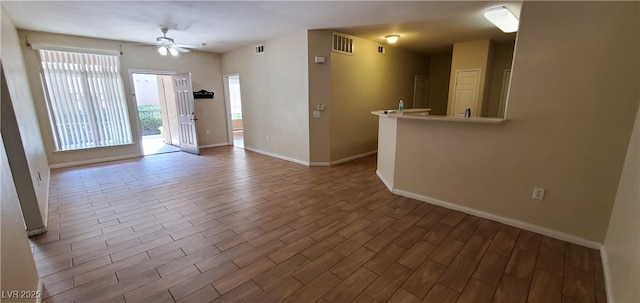 9000 Las Vegas Blvd Unit 1250, Las Vegas, NV 89123 - unfurnished room with a ceiling fan, wood finished floors, and baseboards