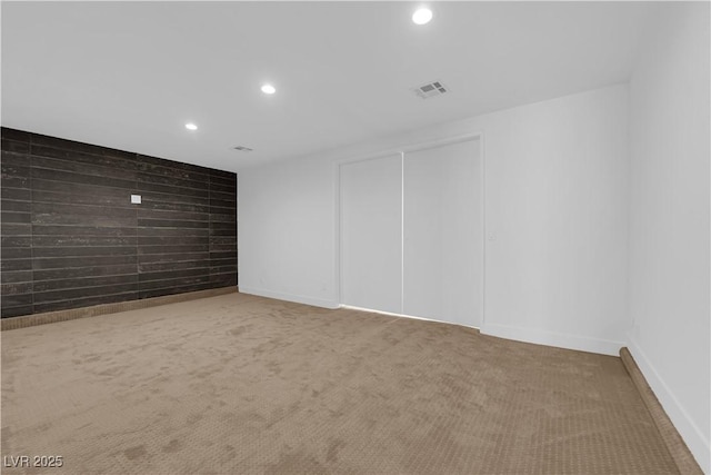 2058 Citroen St, Las Vegas, NV 89142 - carpeted spare room with recessed lighting and baseboards