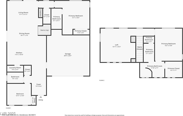 1252 Casa Palermo Cir, Henderson, NV 89011 - room layout