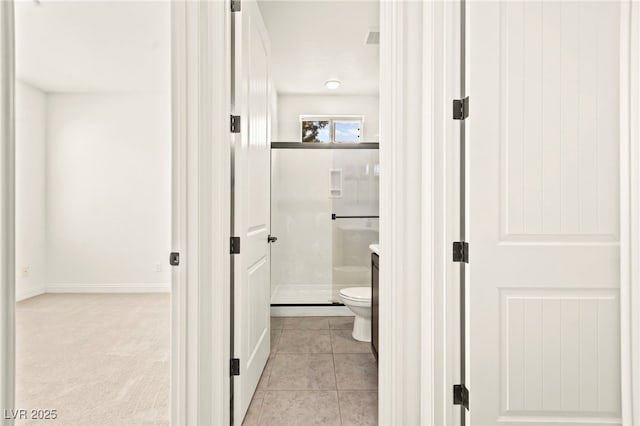 1252 Casa Palermo Cir, Henderson, NV 89011 - hall featuring light tile patterned floors and baseboards