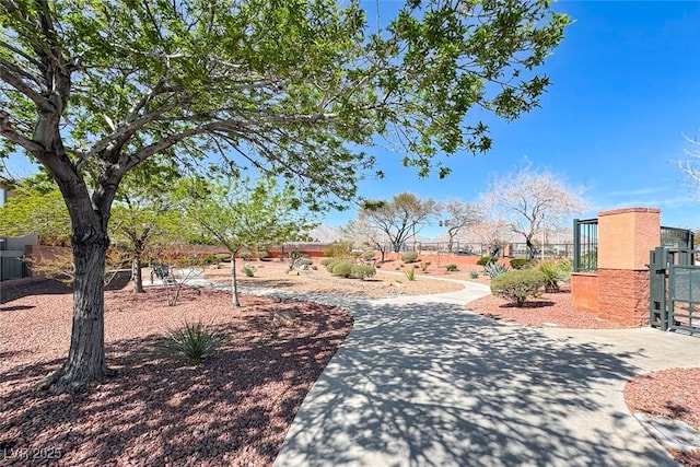 11028 Meadow Leaf Ave, Las Vegas, NV 89144 - view of community featuring fence and a gate