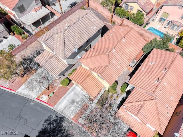 11028 Meadow Leaf Ave, Las Vegas, NV 89144 - aerial perspective of suburban area