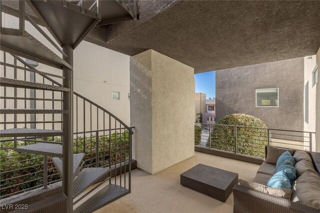 2672 Mystere Ct, Las Vegas, NV 89117 - patio / terrace with an outdoor hangout area