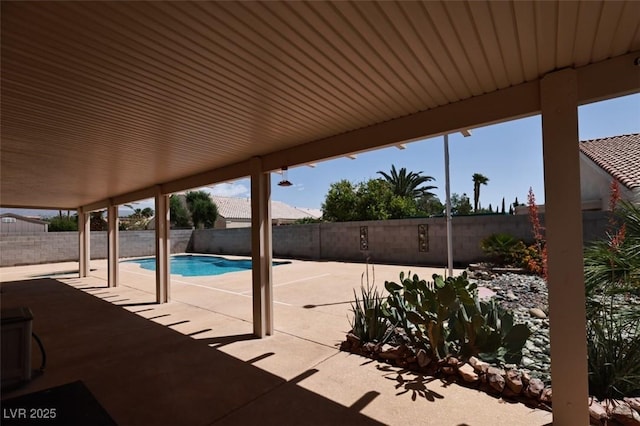 6016 Bungalow Bay St, Las Vegas, NV 89130 - view of pool featuring a patio and a fenced backyard