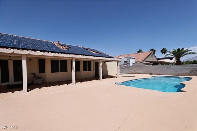 6016 Bungalow Bay St, Las Vegas, NV 89130 - view of pool with a patio and a fenced backyard