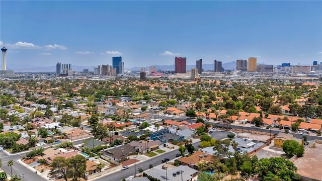 drone / aerial view of a view of skyline