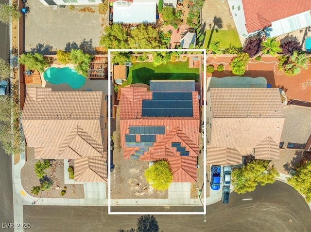 8723 Melissa Meadows St, Las Vegas, NV 89131 - bird's eye view of a pool
