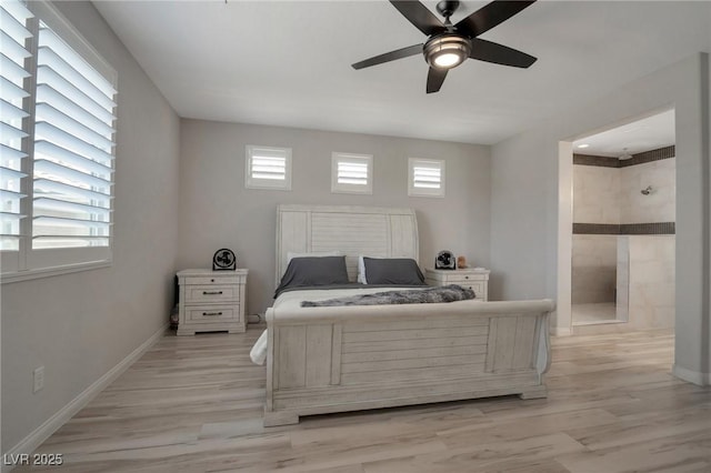205 Piedmont Alps St, Henderson, NV 89012 - bedroom featuring multiple windows, light wood finished floors, and baseboards