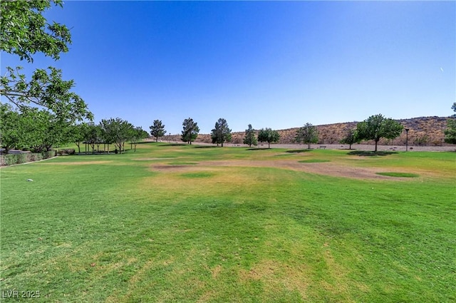 11247 Villa Trentino Ct, Las Vegas, NV 89141 - view of property's community featuring a lawn