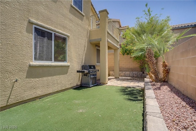 11247 Villa Trentino Ct, Las Vegas, NV 89141 - view of fenced backyard