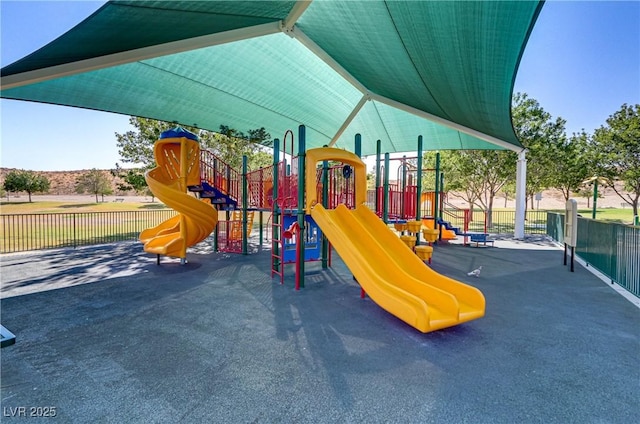 11247 Villa Trentino Ct, Las Vegas, NV 89141 - community play area featuring fence