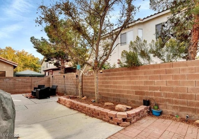 971 Whispering Grove Ave, Las Vegas, NV 89123 - view of patio with a fenced backyard