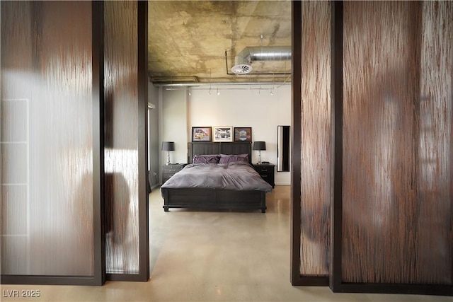 900 Las Vegas Blvd Unit 715, Las Vegas, NV 89101 - bedroom featuring concrete flooring