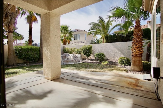 66 Sunset Bay St, Las Vegas, NV 89148 - fenced backyard featuring a patio area