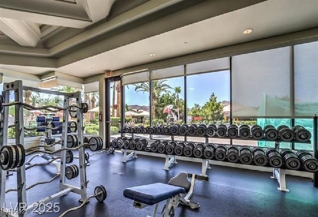 66 Sunset Bay St, Las Vegas, NV 89148 - view of gym