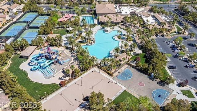 66 Sunset Bay St, Las Vegas, NV 89148 - view of property location featuring a pool