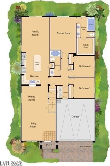 6339 Sharp Rock Ct, Las Vegas, NV 89139 - property floor plan