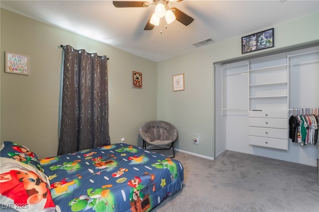 162 Sand Lake St, Henderson, NV 89074 - bedroom featuring carpet flooring and ceiling fan