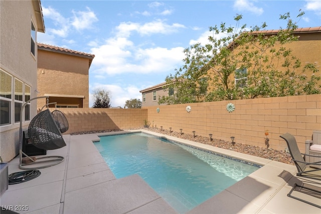 162 Sand Lake St, Henderson, NV 89074 - view of pool with a fenced backyard and a patio