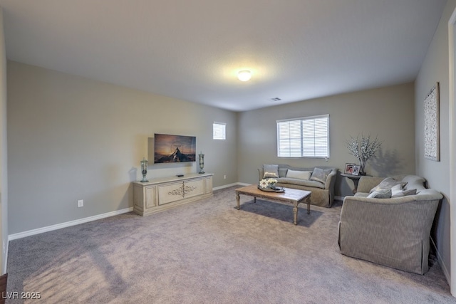 9760 Arch Canyon Ct, Las Vegas, NV 89149 - carpeted living room featuring baseboards