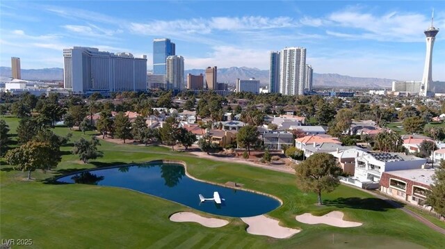 778 Vegas Valley Dr, Las Vegas, NV 89109 - view of community featuring a water and mountain view and view of golf course